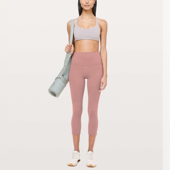 Lululemon Align Crop Leggings 21” – Spanish Rose | Sz 10 - Picture 4 of 9